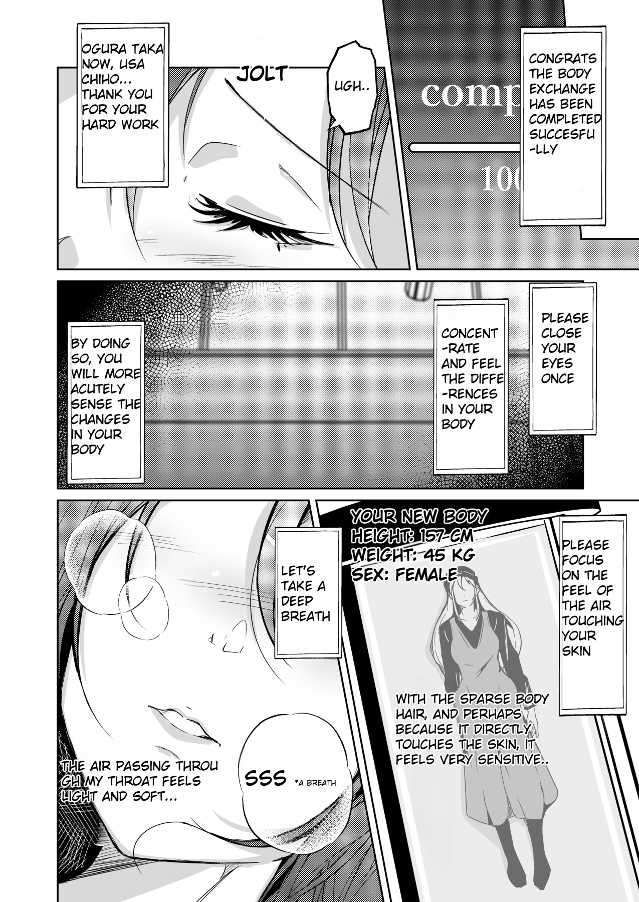 Hentai Manga Comic-Him and Her Captivated by the body of the opposite sex-Read-9